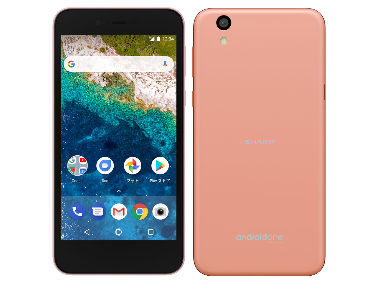 Android One S3 ���C���o�C�� [�s���N] �̐��i�摜
