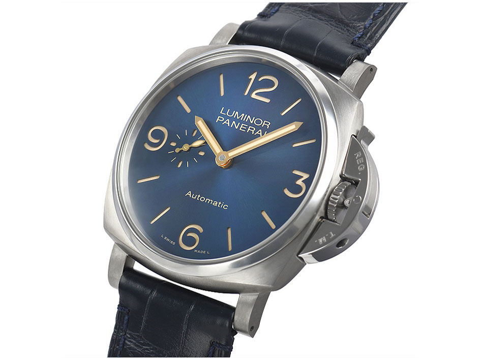 LUMINOR DUE 3 DAYS AUTOMATIC TITANIO - 45MM PAM00729 �̐��i�摜