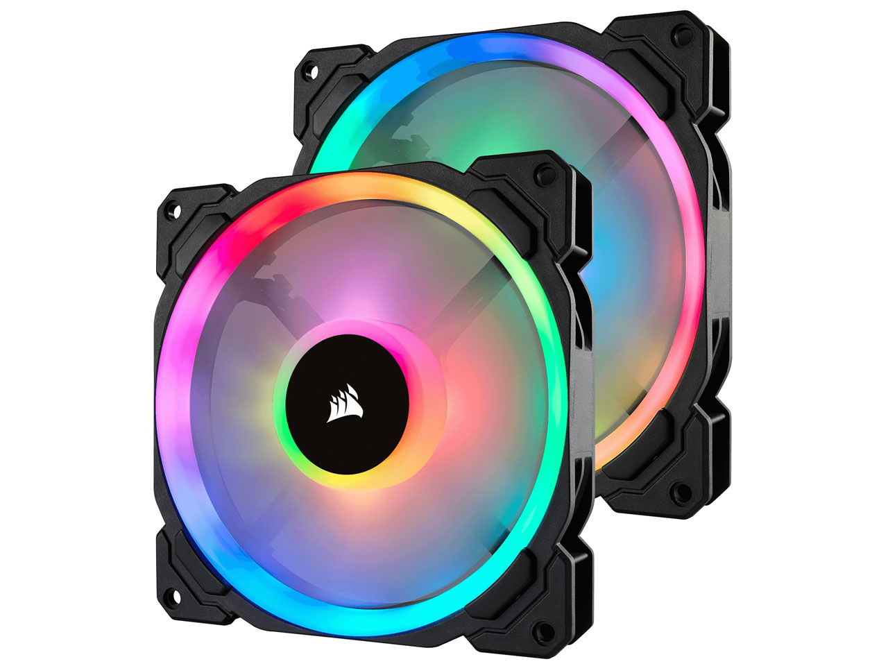 LL140 RGB 2Fan Pack with Lighting Node PRO CO-9050074-WW �̐��i�摜