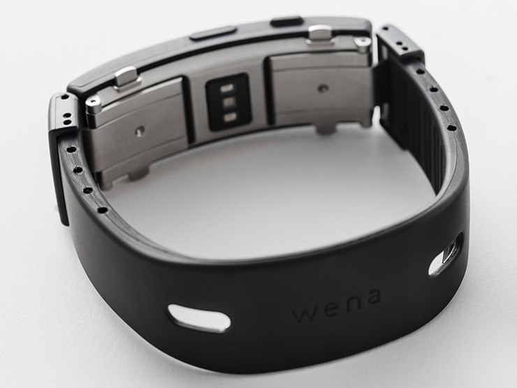 価格.com - 『本体2』 wena wrist active WA-01A/B [ブラック] の製品画像