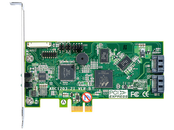 ARC-1203-2I [SATA 6Gb/s/RAID] �̐��i�摜