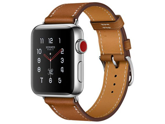 Apple Watch Hermes Series 3 GPS+Cellular���f�� 38mm �V���v���g�D�[�� MQMP2J/A [���H�[�E�o���j�A(�t�H�[��)���U�[�X�g���b�v] �̐��i�摜