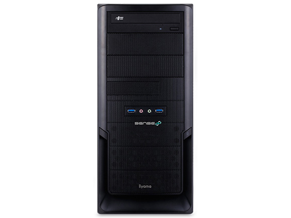 SENSE-R037-i5-RNR [Windows 10 Home����] Core i5-8400/16GB������/120GB SSD+2TB HDD/GTX 1060 �̐��i�摜