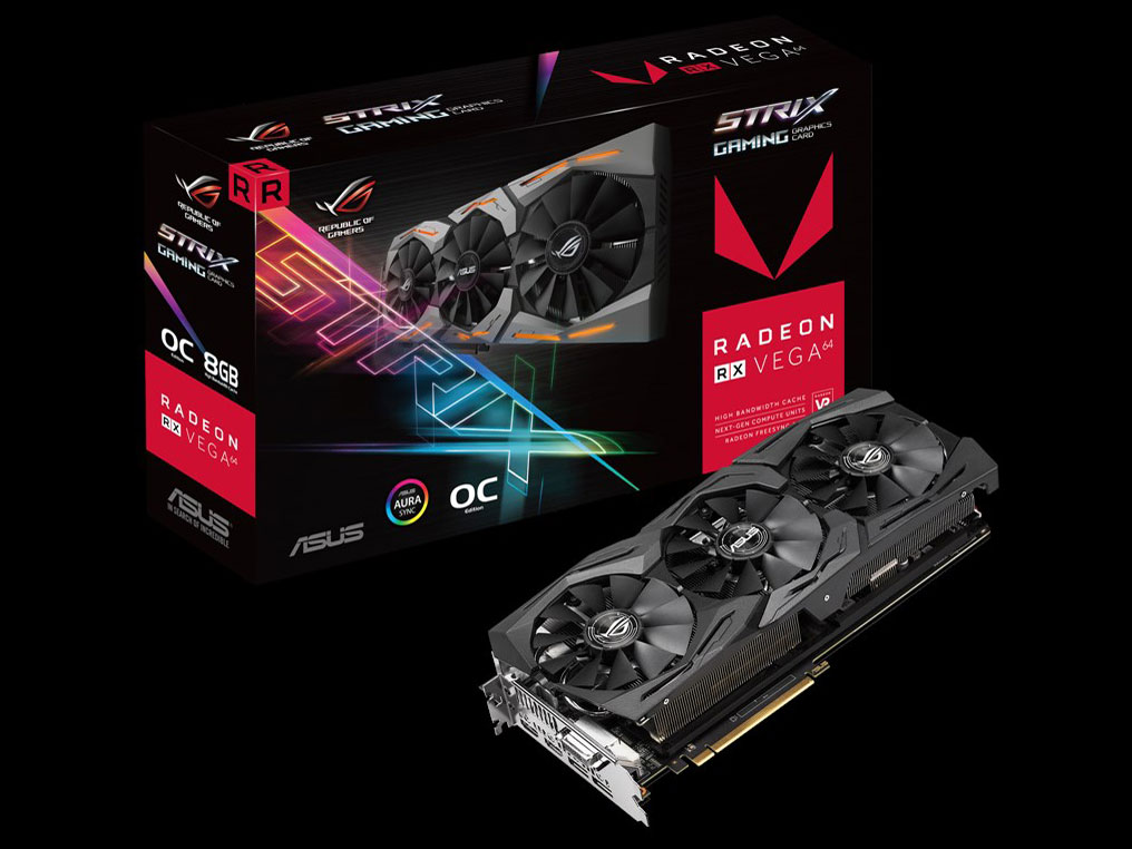 ROG-STRIX-RXVEGA64-O8G-GAMING [PCIExp 8GB] �̐��i�摜