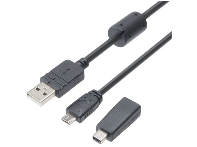 CYBER�E�}���`USB�[�d�P�[�u��(PS4/3DS�p) CY-P43DSMSC4-BK [4m] �̐��i�摜