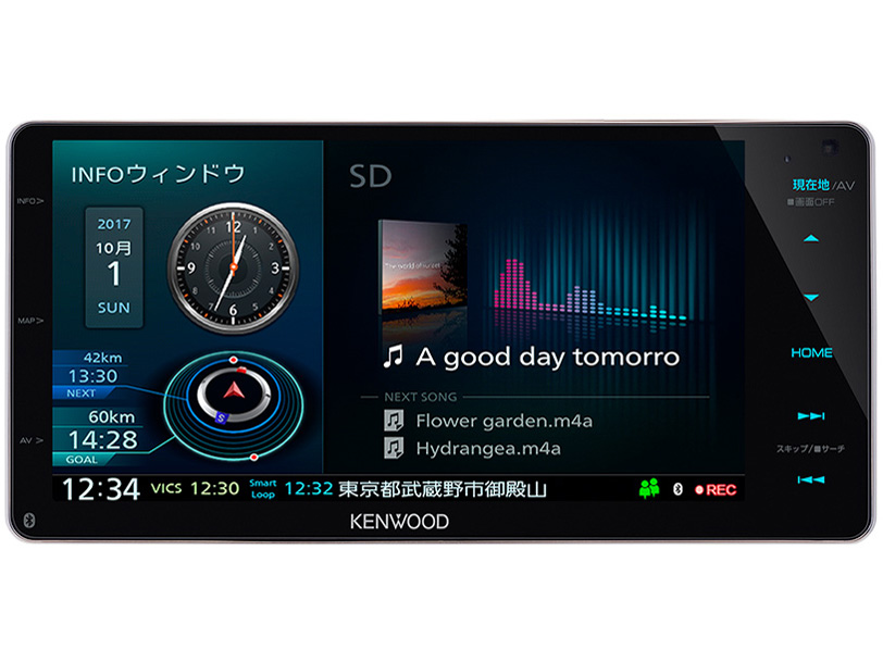 彩速ナビ MDV-Z905W