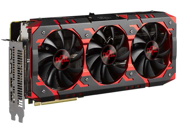 PowerColor Red Devil RX VEGA 56 8GB HBM2 AXRX VEGA 56 8GBHBM2-2D2H/OC [PCIExp 8GB]