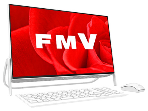 FMV ESPRIMO FH�V���[�Y WF1/B3 KC_WF1B3_A040 Core i7�ETV�@�\�E������8GB�EBlu-ray���ڃ��f�� [�z���C�g]