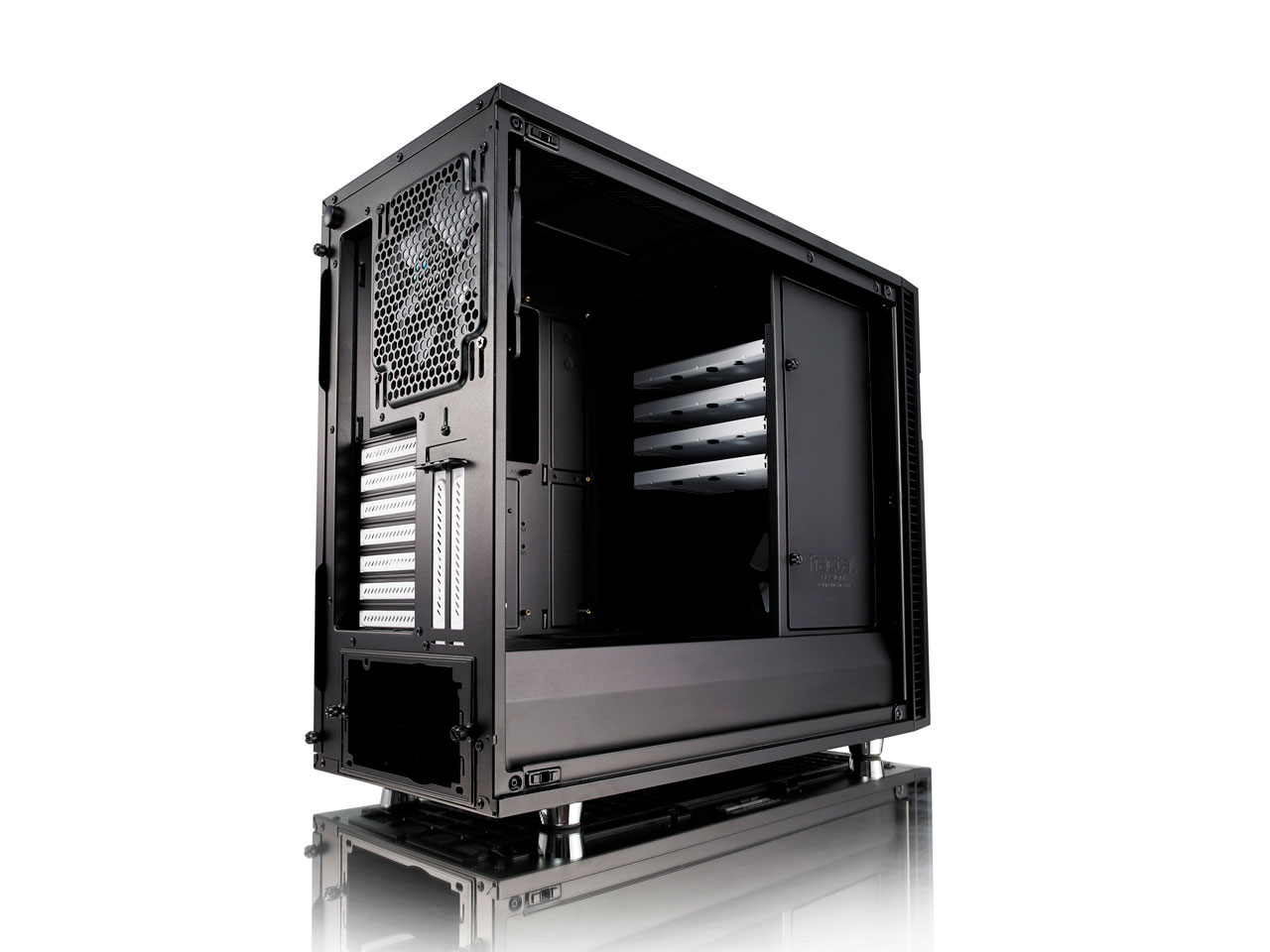 価格.com - 『本体 内部8』 Define R6 TG FD-CA-DEF-R6-BK-TG [ブラック] の製品画像
