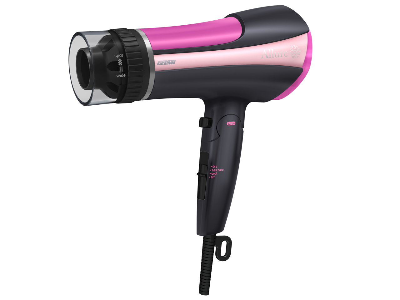イズミ IZUMI マイナスイオン　ドライヤー Allure DR-RM77 W マクセルイズミ Allure DR-RM77 価格比較 - 価格.com