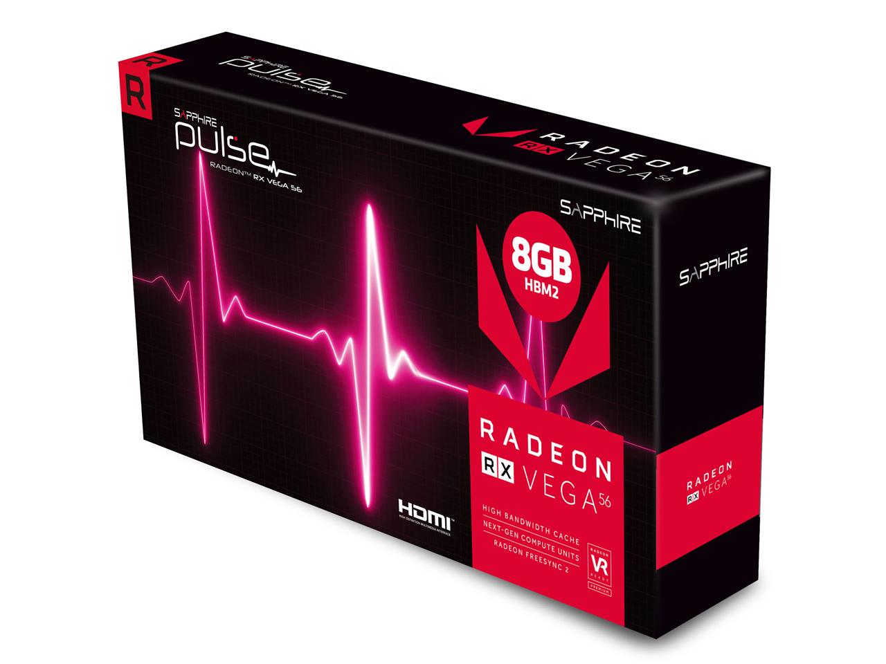 SAPPHIRE PULSE RADEON RX VEGA 56 8G HBM2 [PCIExp 8GB]