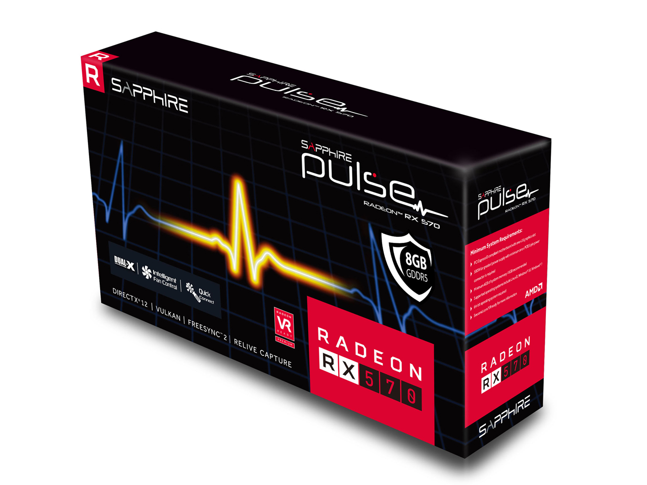 SAPPHIRE PULSE RADEON RX 570 8G GDDR5 [PCIExp 8GB]