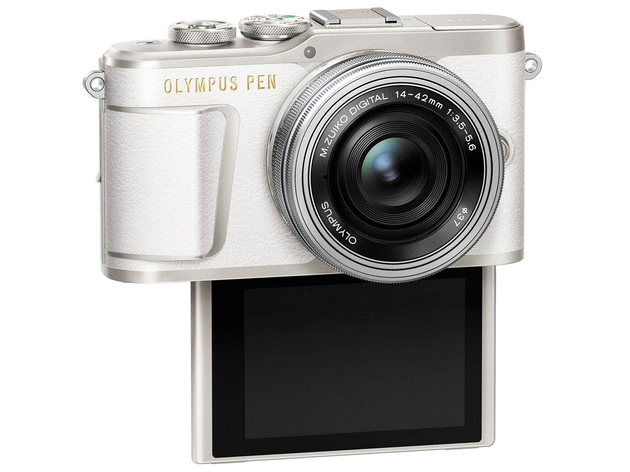 OLYMPUS PEN E-PL9 EZ�_�u���Y�[���L�b�g [�z���C�g]