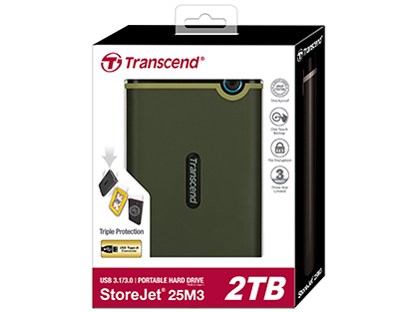 価格.com - 『パッケージ』 StoreJet 25M3 TS2TSJ25M3G [ミリタリーグリーン] の製品画像