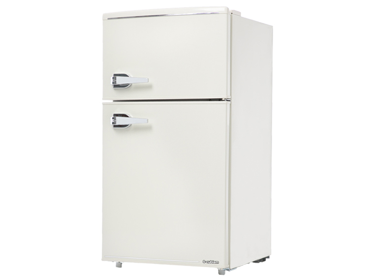 テイワークスS-cubism冷蔵庫 WRD-2090G 2ドアレトロ冷凍/冷蔵庫 85L（WRD-2090）｜A-Stage inc.