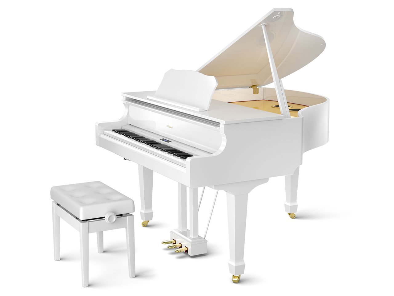 Roland Piano Digital GP609-PWS [���h���ʉ��o���h���d�グ] �̐��i�摜