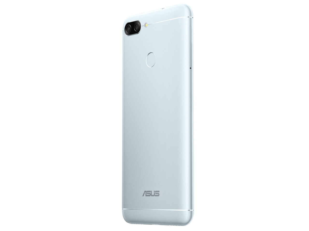 価格 Com 本体 背面2 Zenfone Max Plus M1 Simフリー アズールシルバー の製品画像