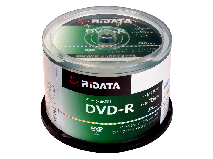 RIDATA D-R47GB.PW50RD C [DVD-R 16�{�� 50���g] �̐��i�摜