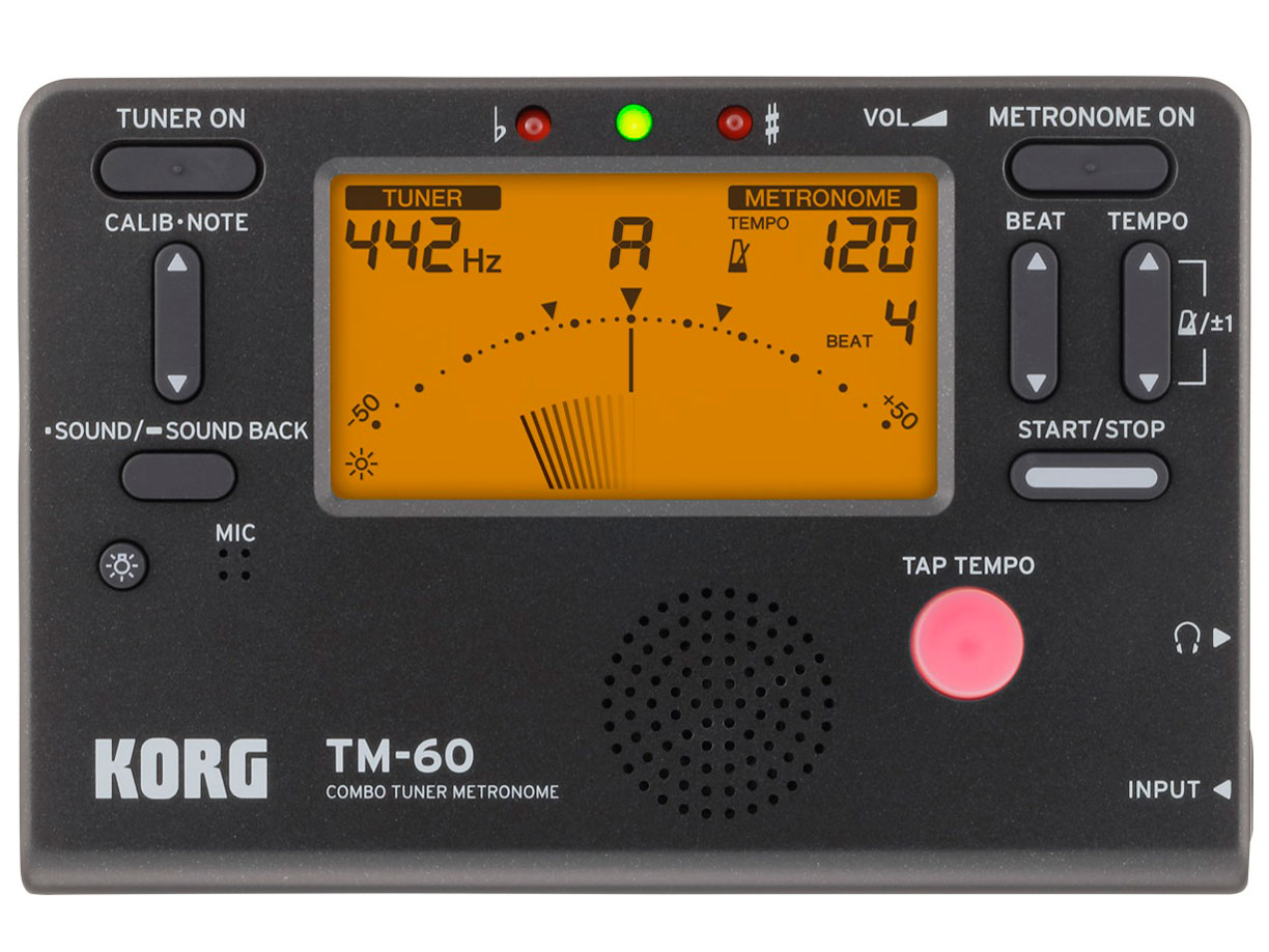 COMBO TUNER METRONOME TM-60 [�u���b�N] �̐��i�摜