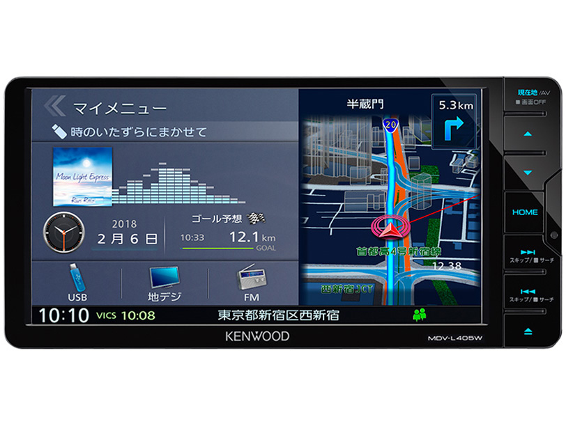 �ʑ��i�r MDV-L405W �̐��i�摜