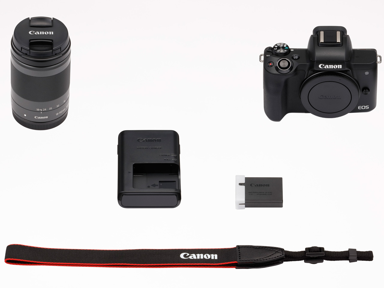 EOS Kiss M EF-M18-150 IS STM �����Y�L�b�g [�u���b�N]