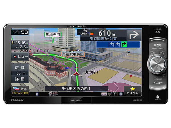 ゆき【新品付属品付き】パイオニア　7インチナビ　AVIC-RZ811 パイオニア 楽ナビ AVIC-RL801-D 8V型(インチ) カーナビ|PC
