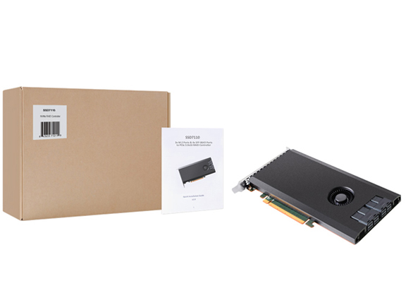 SSD7110 [SAS 12Gb/s/SATA 6Gb/s/RAID/M.2]