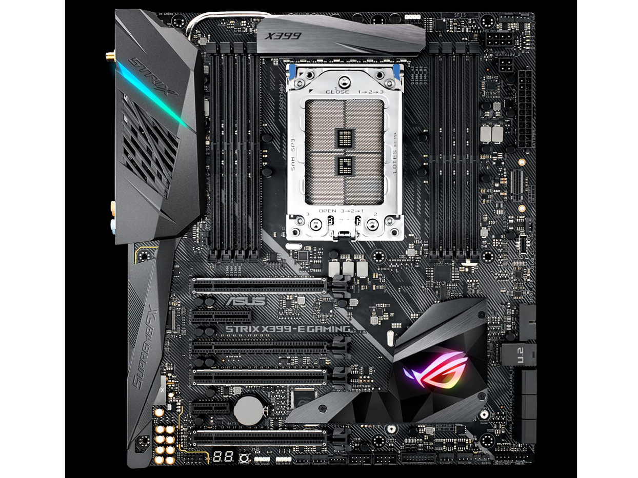 ROG STRIX X399-E GAMING �̐��i�摜