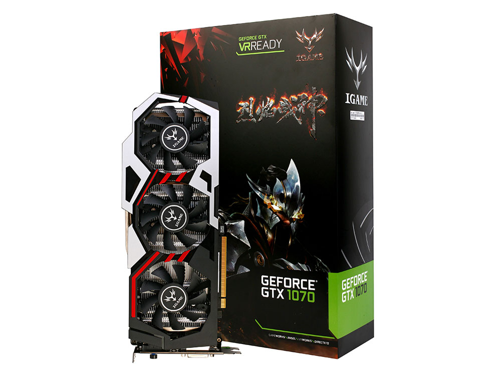 iGame GTX1070 U-TOP-8G [PCIExp 8GB] �̐��i�摜