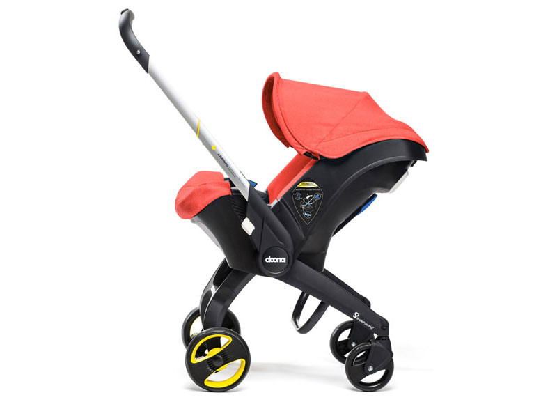 【ちー】doona ドゥーナ+　チャイルドシート 　チェリーレッド Simple Parenting ドゥーナ [チェリーレッド] 価格比較 - 価格.com