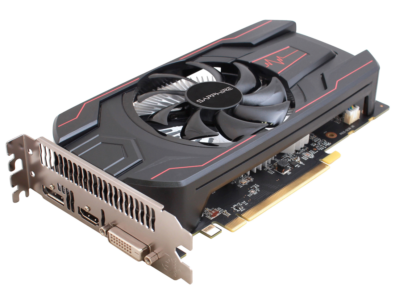 SAPPHIRE PULSE RADEON RX 560 2G GDDR5 HDMI/DVI-D/DP OC (UEFI) [PCIExp 2GB]