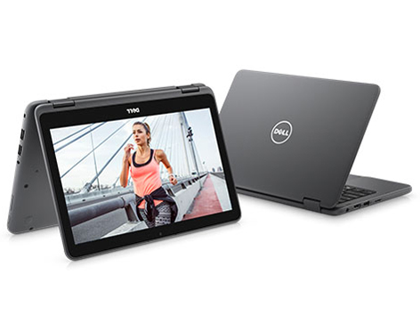 Inspiron 11 3000 2 in 1 �X�^���_�[�h�E�^�b�`�p�l�� 4GB�������E500GB HDD���ځEOffice Home&Business�t���f�� [�O���[]