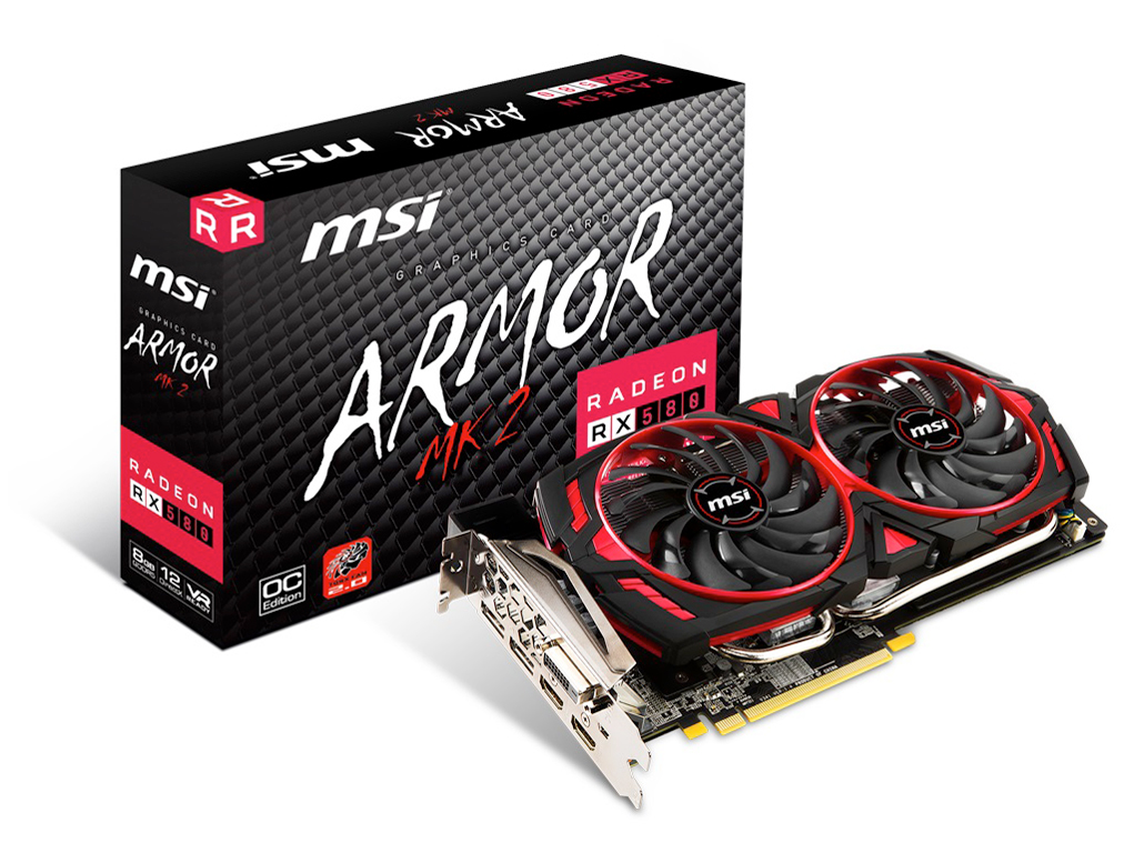 Radeon RX 580 ARMOR MK2 8G OC [PCIExp 8GB] �̐��i�摜