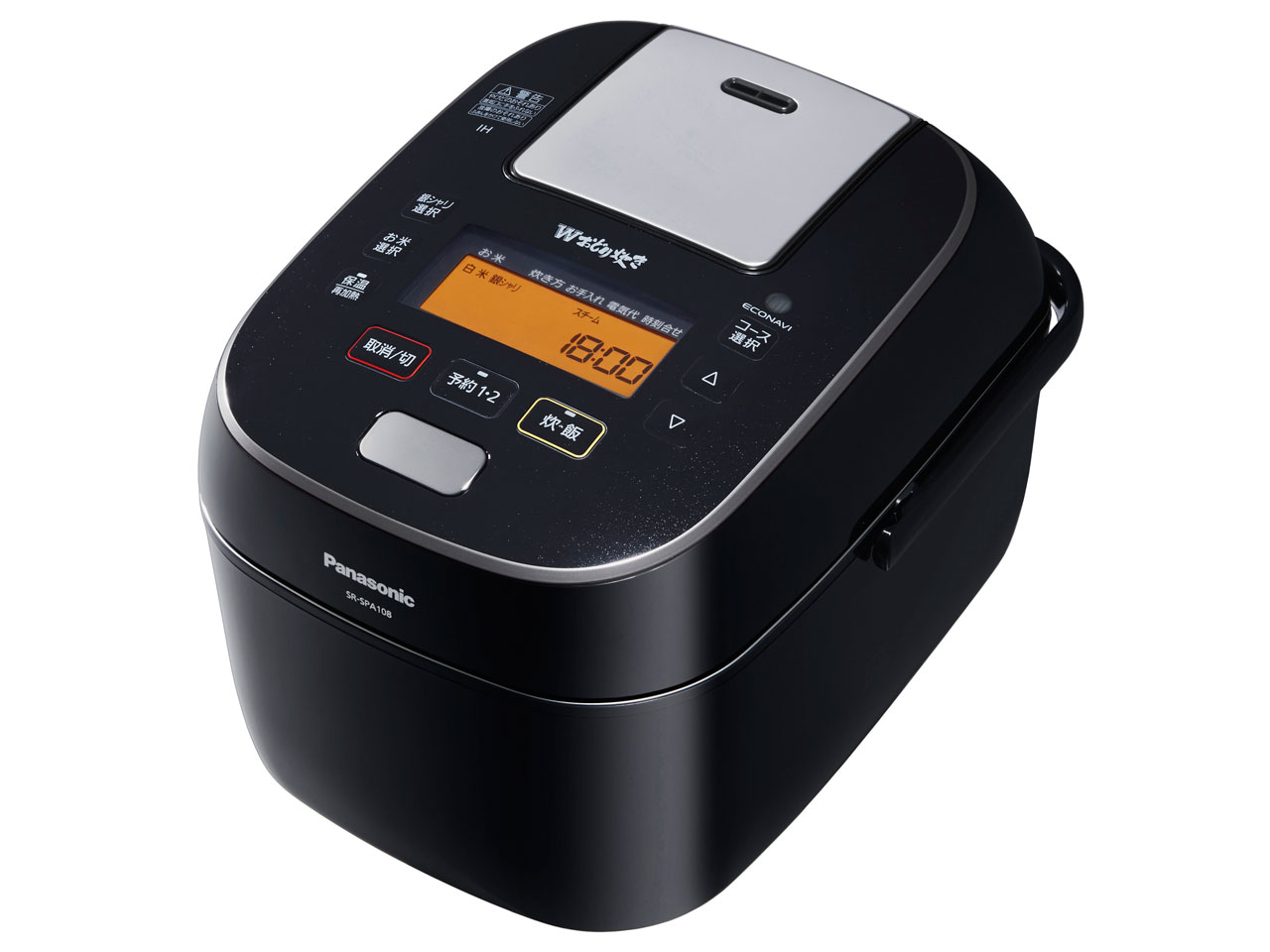 パナソニック　おどり炊き　SR-SPA187 1升炊き　美品　炊飯器　内釜 pn1are50h03-01.jpg