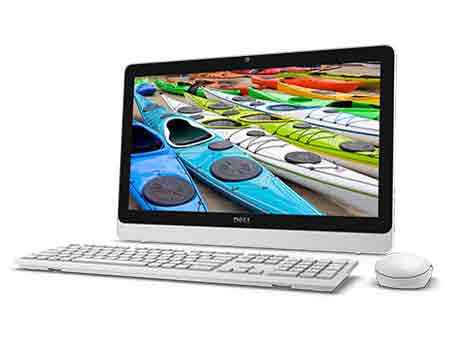 Inspiron 20 3000 �I�[���C������ �X�^���_�[�h�E�^�b�`�p�l�� Pentium J3710���ڃ��f�� [�z���C�g] �̐��i�摜