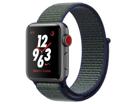 Apple Apple Watch Nike+ Series 3 GPS+Cellularモデル 38mm
