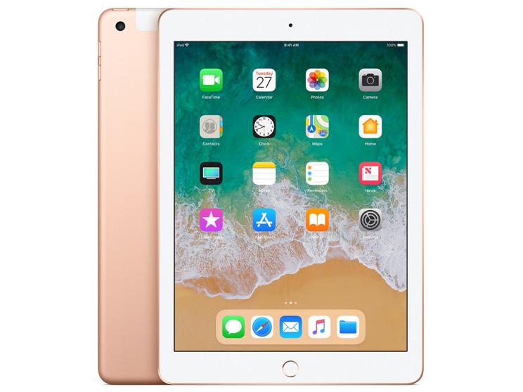 iPad 9.7�C���` Wi-Fi+Cellular���f�� 32GB au [�S�[���h] �̐��i�摜