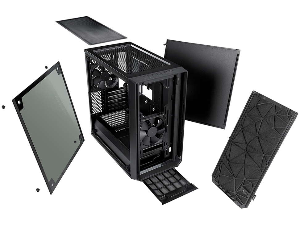 Meshify C Mini Dark TG FD-CA-MESH-C-MINI-BKO-TGD