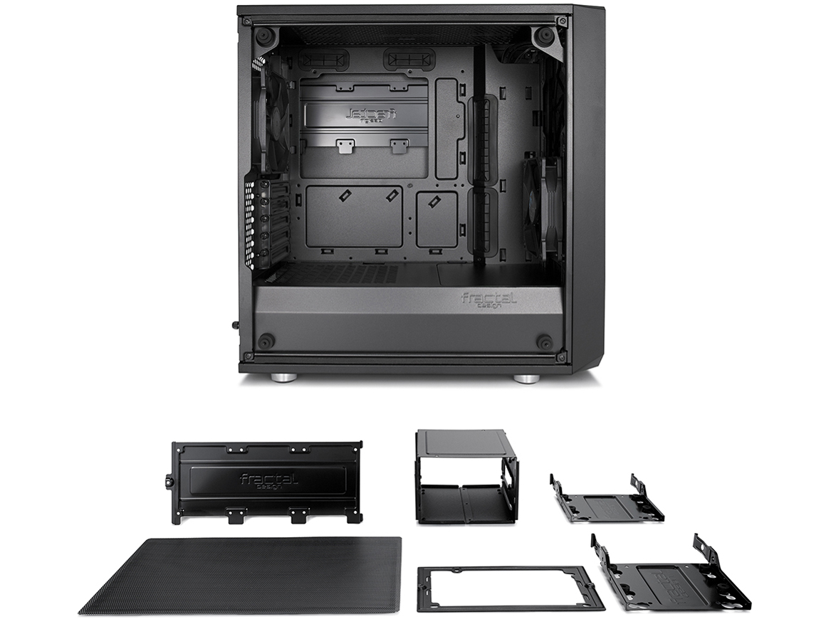 Meshify C Mini Dark TG FD-CA-MESH-C-MINI-BKO-TGD