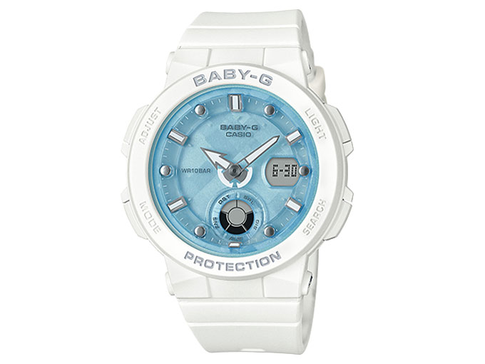 Baby-G �r�[�`�E�g���x���[�E�V���[�Y BGA-250-7A1JF �̐��i�摜