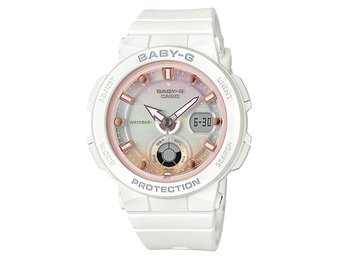 Baby-G �r�[�`�E�g���x���[�E�V���[�Y BGA-250-7A2JF �̐��i�摜