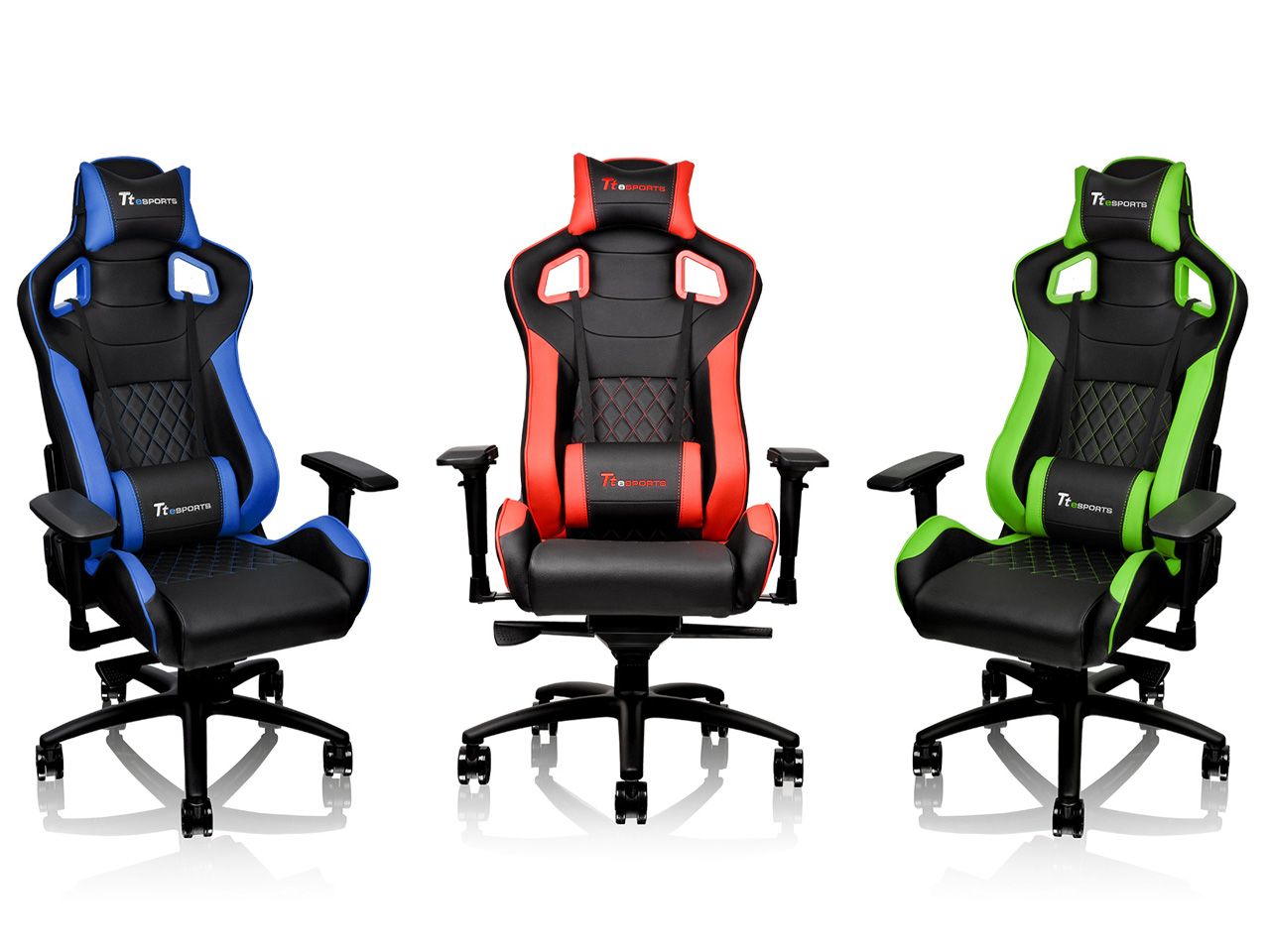 Tt eSPORTS GT Fit GC-GTF-BGMFDL-01 [BLACK/GREEN]