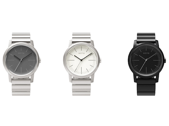 wena wrist Three Hands WN-WT01W [�z���C�g]