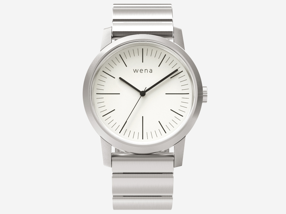 wena wrist Three Hands WN-WT01W [�z���C�g] �̐��i�摜