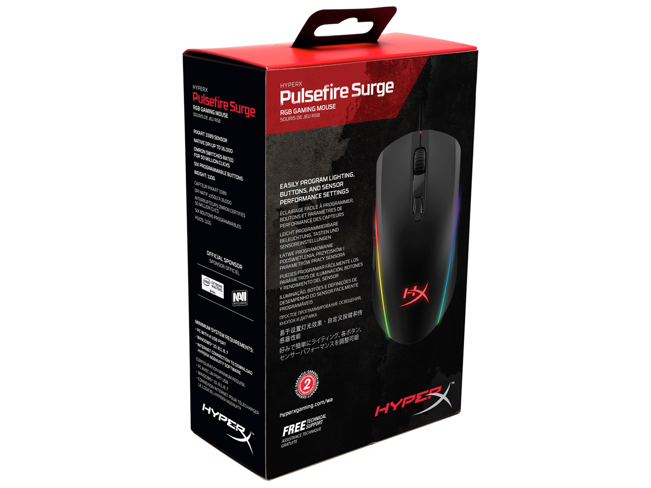 Pulsefire Surge RGB HX-MC002B