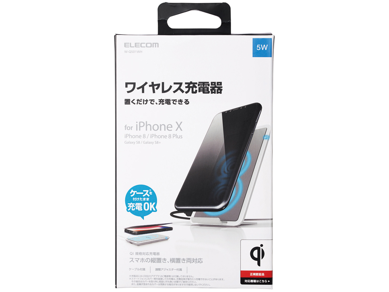 �w�p�b�P�[�W�x W-QS01WH [�z���C�g] �̐��i�摜