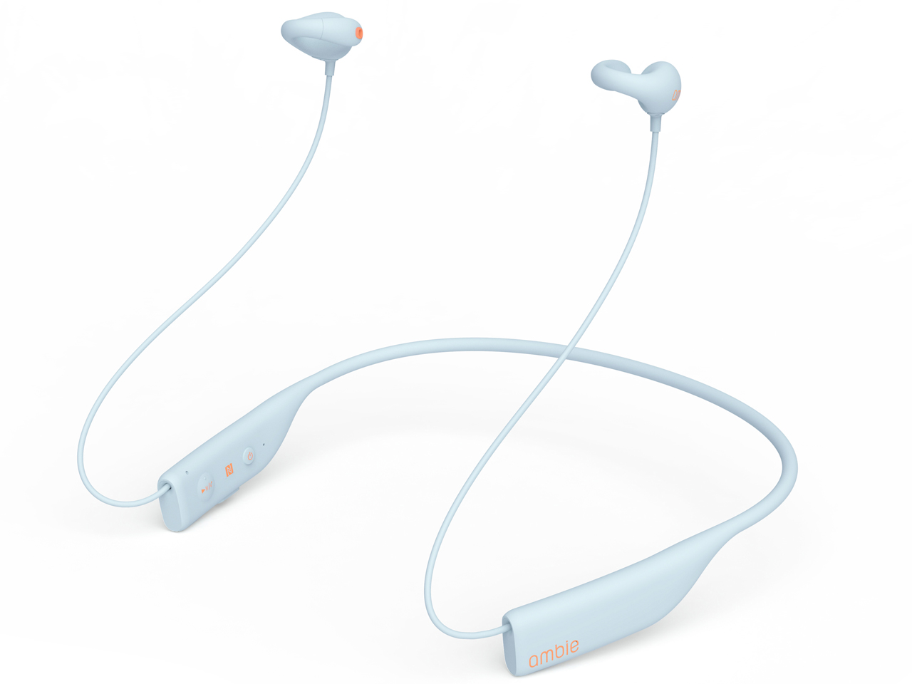アンビー ワイヤレスイヤカフ ambie wireless 水色 Pop Sky 11月10日(水)】ambie sound earcuffs 完全ワイヤレスモデルの