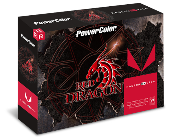 PowerColor Radeon RX VEGA 56 8GB HBM2 AXRX VEGA 56 8GBHBM2-2D2HD/OC [PCIExp 8GB]