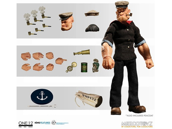 ����12�R���N�e�B�u POPEYE �|�p�C 1/12 �A�N�V�����t�B�M���A
