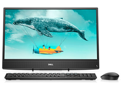 Inspiron 22 3000 �t���[�����X�f�X�N�g�b�v �X�^���_�[�h Core i3 7130U�E4GB�������E1TB HDD���ځEOffice Personal�t���f�� [�u���b�N] �̐��i�摜